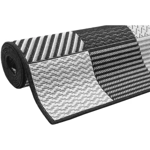 Esprit Outdoorteppich In & Outdoor Chester Schwarz 24
