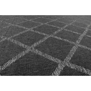 Esprit Outdoorteppich In & Outdoor Sparkle Outdoor (Rhomb) Anthrazit Silber 17