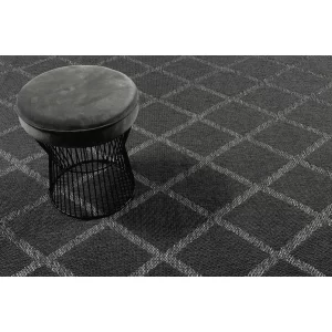 Esprit Outdoorteppich In & Outdoor Sparkle Outdoor (Rhomb) Anthrazit Silber 19