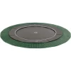 EXIT TOYS EXIT Dynamic Ebenerdiges Trampolin ø 366 Cm Mit Freezone Sicherheitsplatten, Schwarz 5