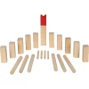 Goki KUBB Spiel Inkl. Baumwollbeutel 5