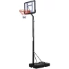 HOMCOM Basketballkorb Mit 2 Rädern Schwarz 7