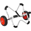 HOMCOM Bootswagen Klappbar Silber 7