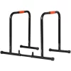 HOMCOM Dip-Stangen Schwarz, Rot 5