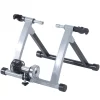 HOMCOM Heimtrainer Mit Luftwiderstandsbremse Silber, Schwarz 7