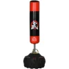HOMCOM Standboxsack Mit Reifenstandfuß Schwarz, Rot 5